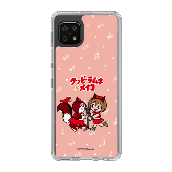 スリムプロテクションケース［ 初音ミク×クッピーラムネ - MEIKO×ラム - デフォルメイラスト ］