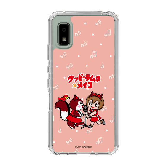 スリムプロテクションケース［ 初音ミク×クッピーラムネ - MEIKO×ラム - デフォルメイラスト ］