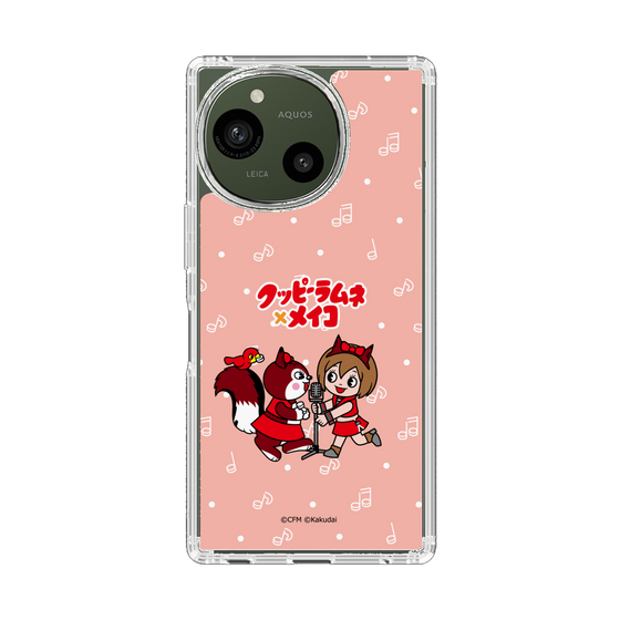 スリムプロテクションケース［ 初音ミク×クッピーラムネ - MEIKO×ラム - デフォルメイラスト ］