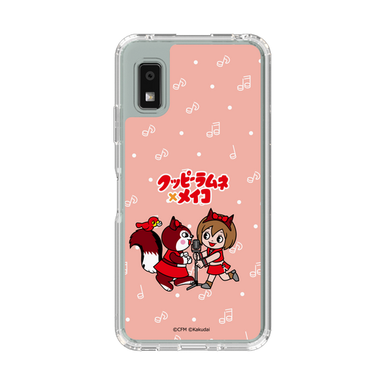 スリムプロテクションケース［ 初音ミク×クッピーラムネ - MEIKO×ラム - デフォルメイラスト ］
