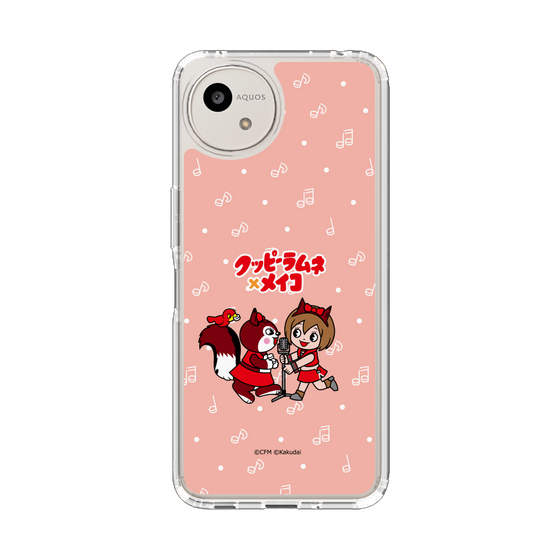 スリムプロテクションケース［ 初音ミク×クッピーラムネ - MEIKO×ラム - デフォルメイラスト ］