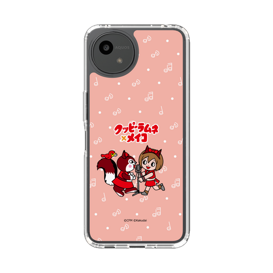 スリムプロテクションケース［ 初音ミク×クッピーラムネ - MEIKO×ラム - デフォルメイラスト ］