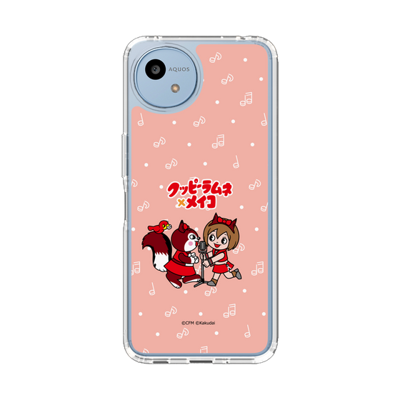 スリムプロテクションケース［ 初音ミク×クッピーラムネ - MEIKO×ラム - デフォルメイラスト ］