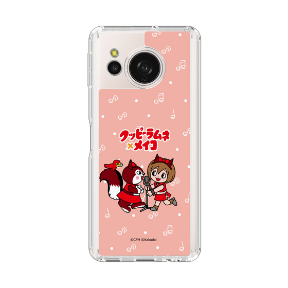 スリムプロテクションケース［ 初音ミク×クッピーラムネ - MEIKO×ラム - デフォルメイラスト ］