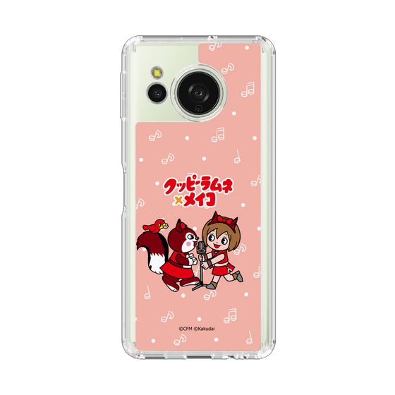 スリムプロテクションケース［ 初音ミク×クッピーラムネ - MEIKO×ラム - デフォルメイラスト ］