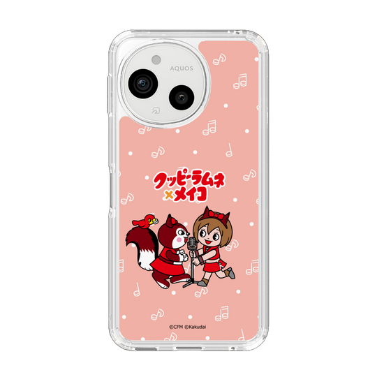スリムプロテクションケース［ 初音ミク×クッピーラムネ - MEIKO×ラム - デフォルメイラスト ］