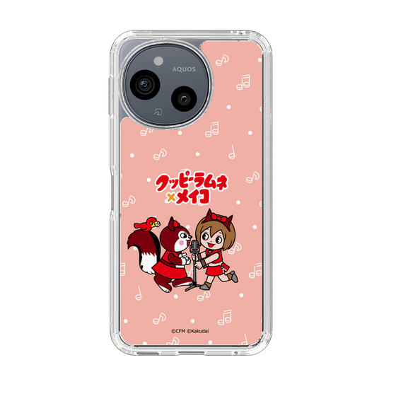 スリムプロテクションケース［ 初音ミク×クッピーラムネ - MEIKO×ラム - デフォルメイラスト ］