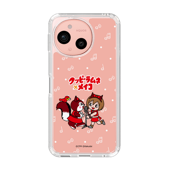 スリムプロテクションケース［ 初音ミク×クッピーラムネ - MEIKO×ラム - デフォルメイラスト ］