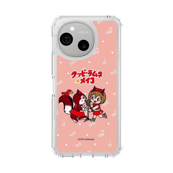 スリムプロテクションケース［ 初音ミク×クッピーラムネ - MEIKO×ラム - デフォルメイラスト ］