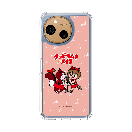 スリムプロテクションケース［ 初音ミク×クッピーラムネ - MEIKO×ラム - デフォルメイラスト ］