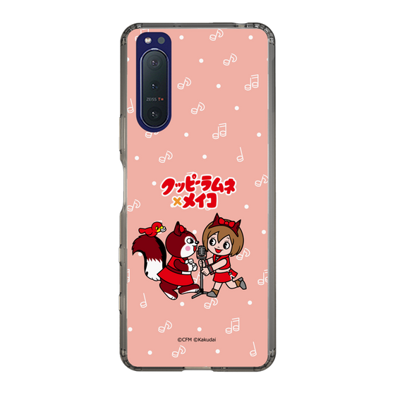 スリムプロテクションケース［ 初音ミク×クッピーラムネ - MEIKO×ラム - デフォルメイラスト ］