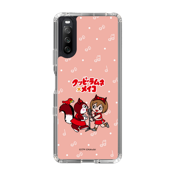 スリムプロテクションケース［ 初音ミク×クッピーラムネ - MEIKO×ラム - デフォルメイラスト ］