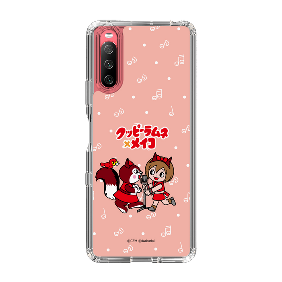 スリムプロテクションケース［ 初音ミク×クッピーラムネ - MEIKO×ラム - デフォルメイラスト ］