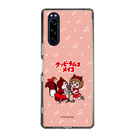 スリムプロテクションケース［ 初音ミク×クッピーラムネ - MEIKO×ラム - デフォルメイラスト ］