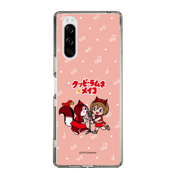 スリムプロテクションケース［ 初音ミク×クッピーラムネ - MEIKO×ラム - デフォルメイラスト ］