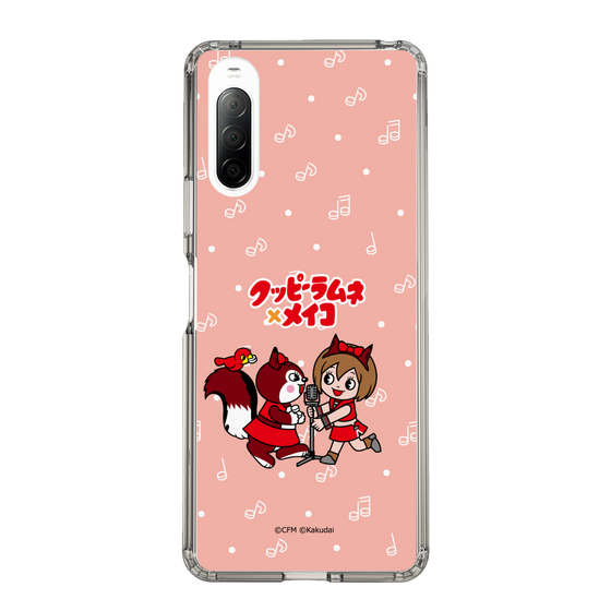 スリムプロテクションケース［ 初音ミク×クッピーラムネ - MEIKO×ラム - デフォルメイラスト ］