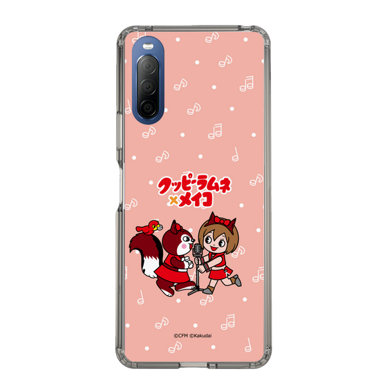 スリムプロテクションケース［ 初音ミク×クッピーラムネ - MEIKO×ラム - デフォルメイラスト ］