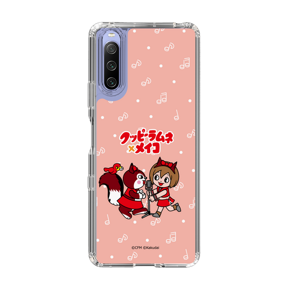 スリムプロテクションケース［ 初音ミク×クッピーラムネ - MEIKO×ラム - デフォルメイラスト ］