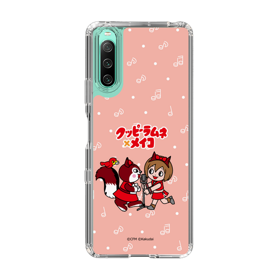 スリムプロテクションケース［ 初音ミク×クッピーラムネ - MEIKO×ラム - デフォルメイラスト ］