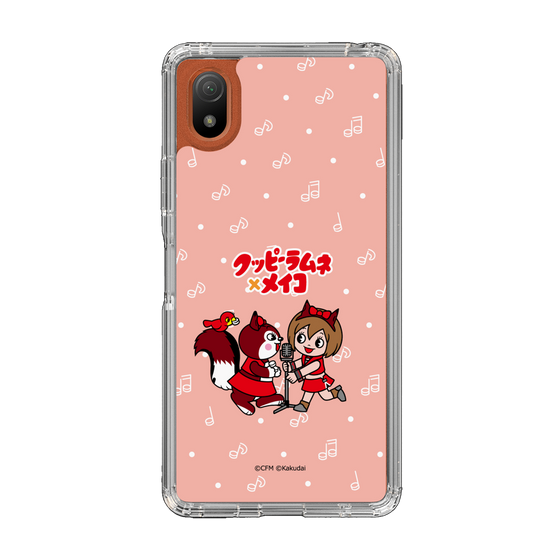 スリムプロテクションケース［ 初音ミク×クッピーラムネ - MEIKO×ラム - デフォルメイラスト ］