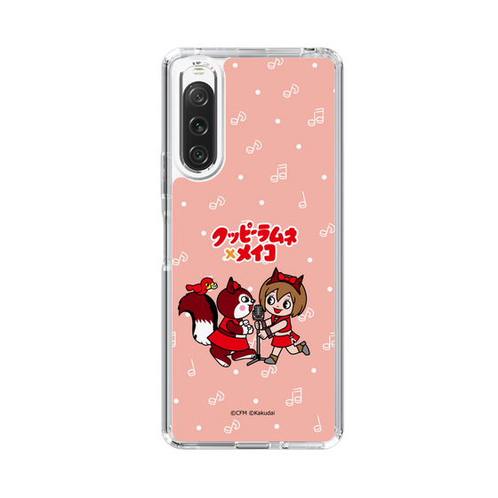 スリムプロテクションケース［ 初音ミク×クッピーラムネ - MEIKO×ラム - デフォルメイラスト ］