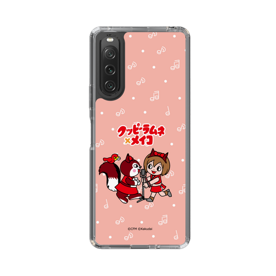 スリムプロテクションケース［ 初音ミク×クッピーラムネ - MEIKO×ラム - デフォルメイラスト ］
