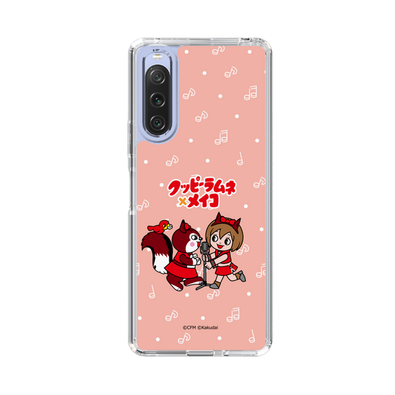 スリムプロテクションケース［ 初音ミク×クッピーラムネ - MEIKO×ラム - デフォルメイラスト ］