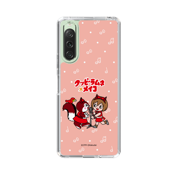スリムプロテクションケース［ 初音ミク×クッピーラムネ - MEIKO×ラム - デフォルメイラスト ］