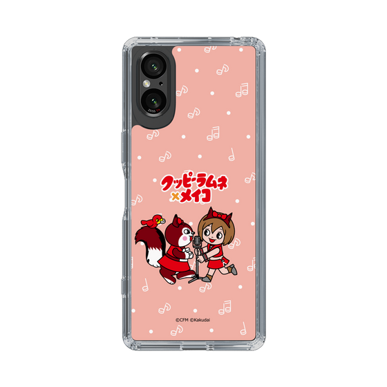 スリムプロテクションケース［ 初音ミク×クッピーラムネ - MEIKO×ラム - デフォルメイラスト ］