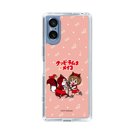 スリムプロテクションケース［ 初音ミク×クッピーラムネ - MEIKO×ラム - デフォルメイラスト ］
