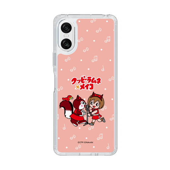 スリムプロテクションケース［ 初音ミク×クッピーラムネ - MEIKO×ラム - デフォルメイラスト ］