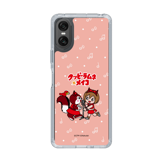 スリムプロテクションケース［ 初音ミク×クッピーラムネ - MEIKO×ラム - デフォルメイラスト ］