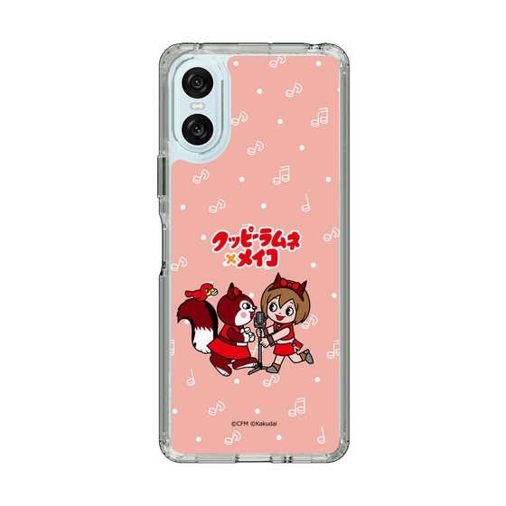 スリムプロテクションケース［ 初音ミク×クッピーラムネ - MEIKO×ラム - デフォルメイラスト ］