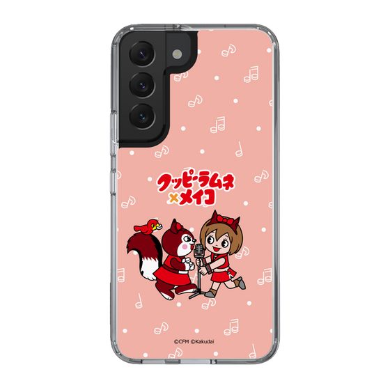 スリムプロテクションケース［ 初音ミク×クッピーラムネ - MEIKO×ラム - デフォルメイラスト ］