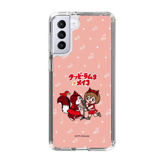 スリムプロテクションケース［ 初音ミク×クッピーラムネ - MEIKO×ラム - デフォルメイラスト ］