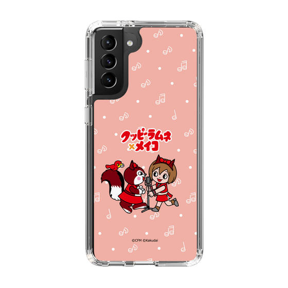 スリムプロテクションケース［ 初音ミク×クッピーラムネ - MEIKO×ラム - デフォルメイラスト ］
