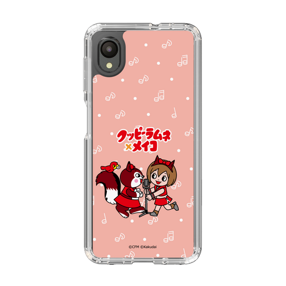 スリムプロテクションケース［ 初音ミク×クッピーラムネ - MEIKO×ラム - デフォルメイラスト ］