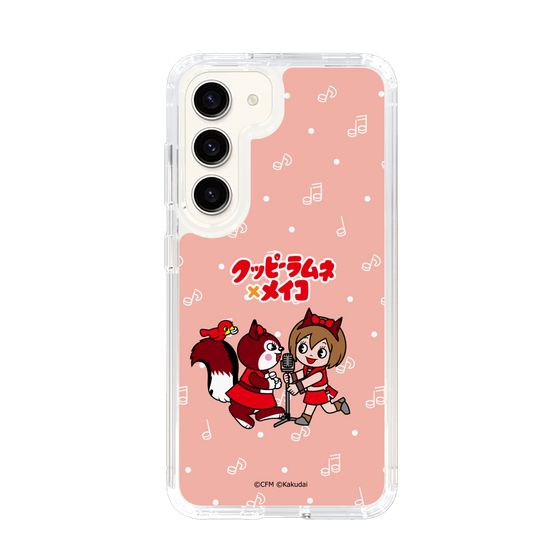 スリムプロテクションケース［ 初音ミク×クッピーラムネ - MEIKO×ラム - デフォルメイラスト ］