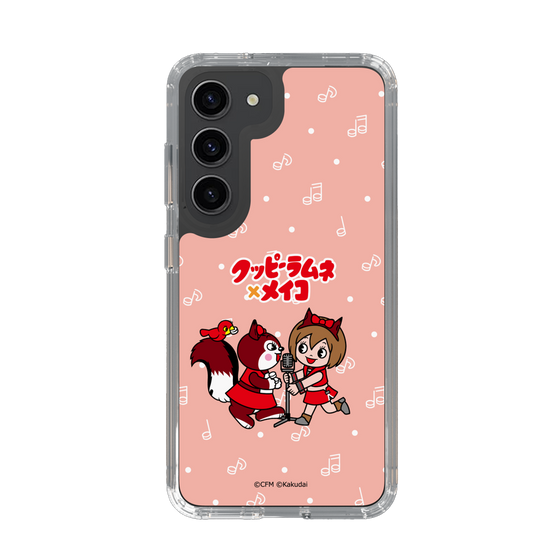 スリムプロテクションケース［ 初音ミク×クッピーラムネ - MEIKO×ラム - デフォルメイラスト ］