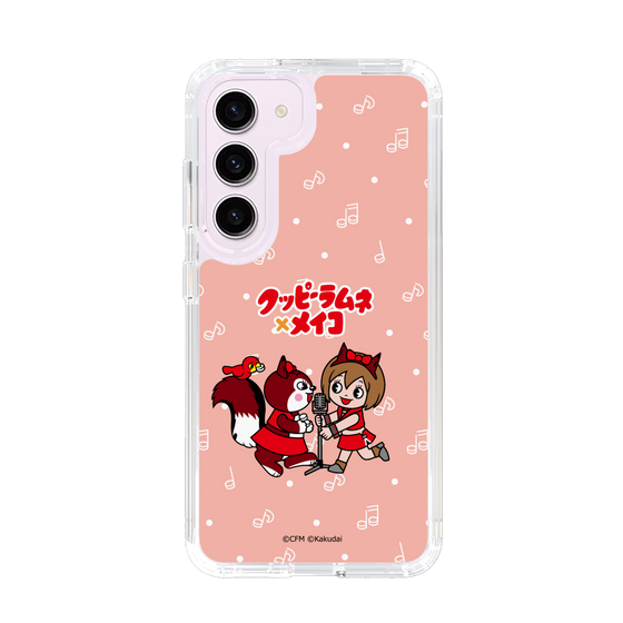 スリムプロテクションケース［ 初音ミク×クッピーラムネ - MEIKO×ラム - デフォルメイラスト ］
