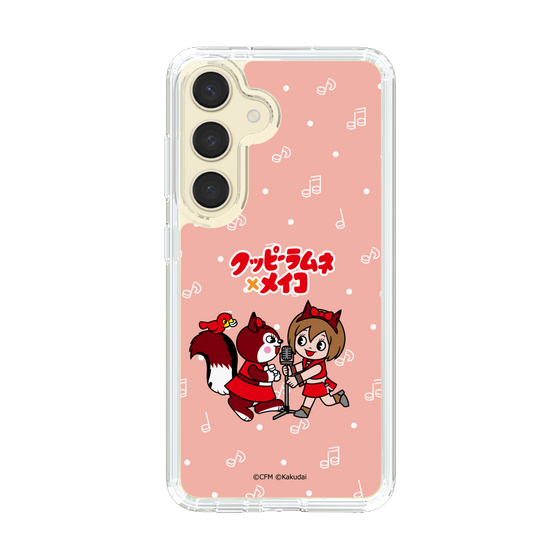 スリムプロテクションケース［ 初音ミク×クッピーラムネ - MEIKO×ラム - デフォルメイラスト ］