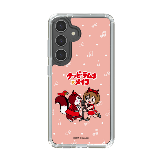スリムプロテクションケース［ 初音ミク×クッピーラムネ - MEIKO×ラム - デフォルメイラスト ］