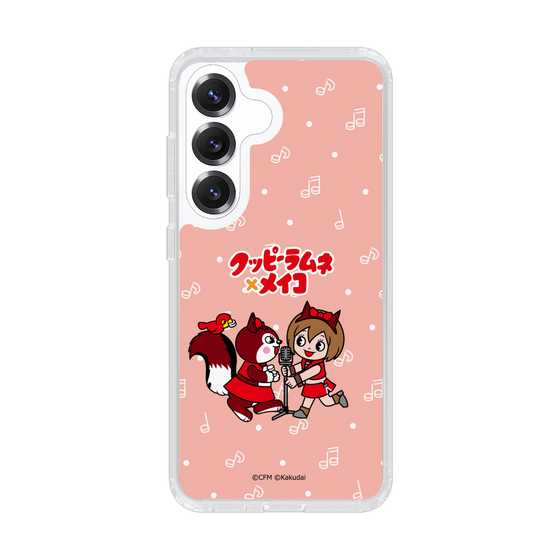 スリムプロテクションケース［ 初音ミク×クッピーラムネ - MEIKO×ラム - デフォルメイラスト ］