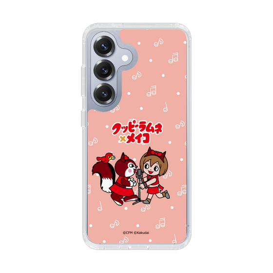 スリムプロテクションケース［ 初音ミク×クッピーラムネ - MEIKO×ラム - デフォルメイラスト ］