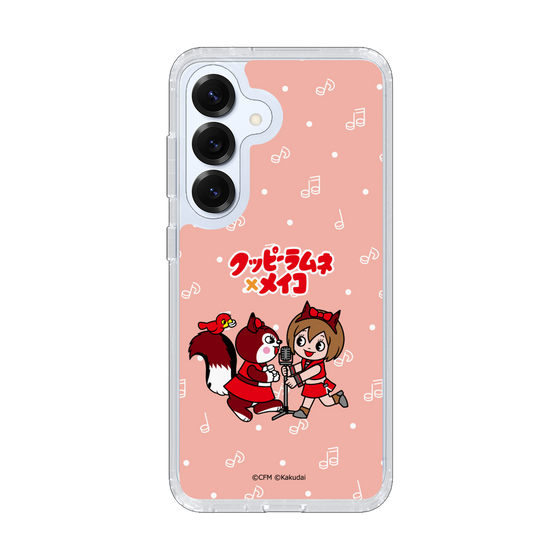 スリムプロテクションケース［ 初音ミク×クッピーラムネ - MEIKO×ラム - デフォルメイラスト ］