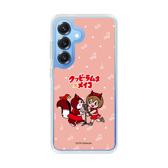 スリムプロテクションケース［ 初音ミク×クッピーラムネ - MEIKO×ラム - デフォルメイラスト ］