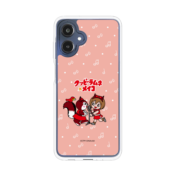 スリムプロテクションケース［ 初音ミク×クッピーラムネ - MEIKO×ラム - デフォルメイラスト ］