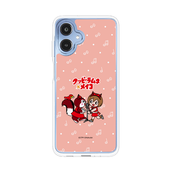 スリムプロテクションケース［ 初音ミク×クッピーラムネ - MEIKO×ラム - デフォルメイラスト ］