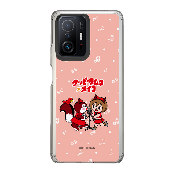 スリムプロテクションケース［ 初音ミク×クッピーラムネ - MEIKO×ラム - デフォルメイラスト ］