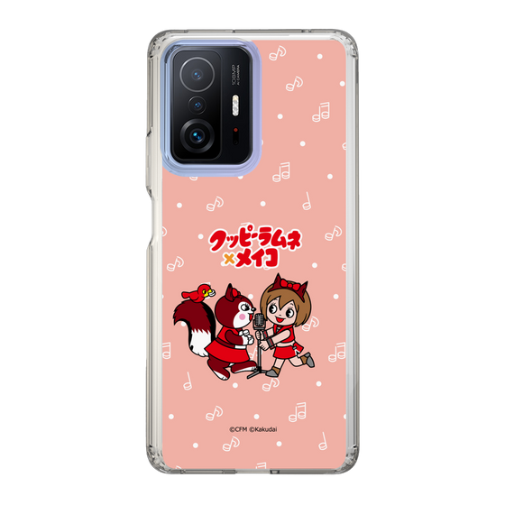 スリムプロテクションケース［ 初音ミク×クッピーラムネ - MEIKO×ラム - デフォルメイラスト ］
